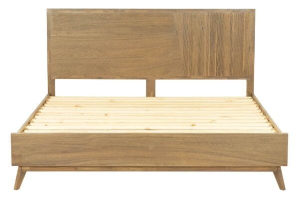 Modrest Claire - Queen Contemporary Walnut Bed - Image 3