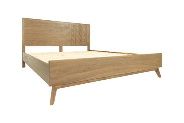Modrest Claire - Queen Contemporary Walnut Bed - Image 5