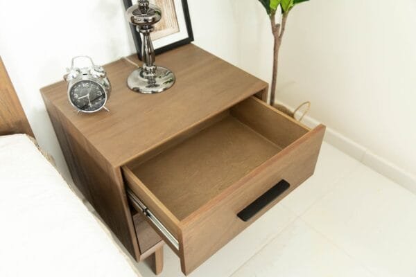 Modrest Claire - Contemporary Walnut NIghtstand - Image 3
