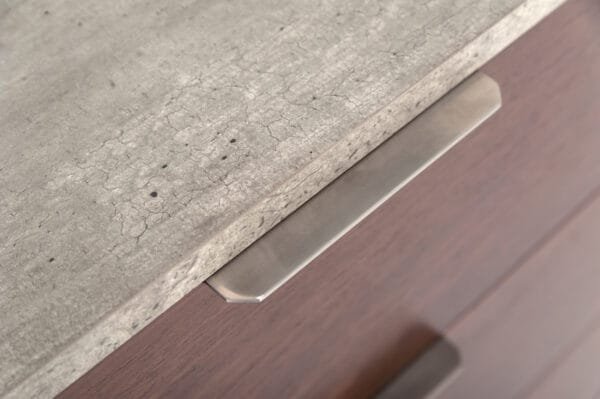 Nova Domus Conner Modern Dark Walnut & Faux Concrete Dresser - Image 2