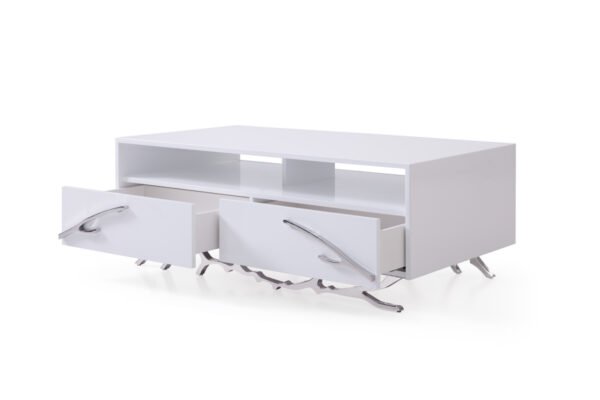 Modrest Legend Modern White Coffee Table - Image 2