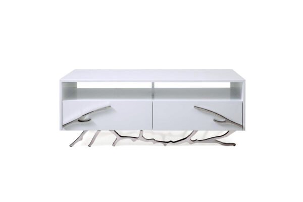 Modrest Legend Modern White Coffee Table - Image 4