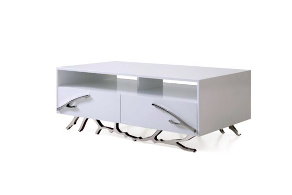 Modrest Legend Modern White Coffee Table - Image 3