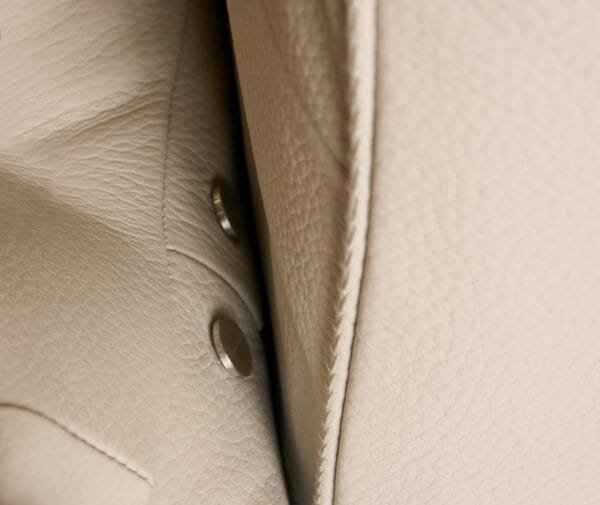 Lamod Italia Dalton - Modern Italian Cream Leather Sectional + Recliners - Image 4