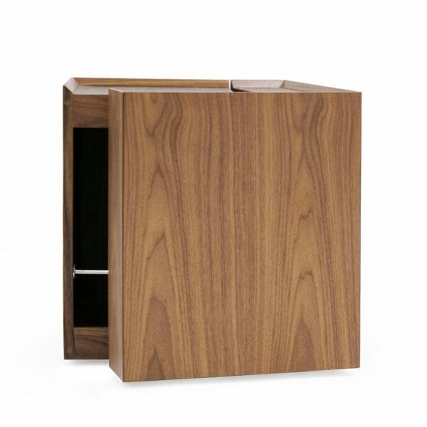 Modrest Delight - Modern Walnut End Table - Image 2