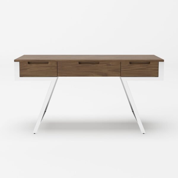 Modrest Dessart - Modern Walnut Veneer Desk - Image 2