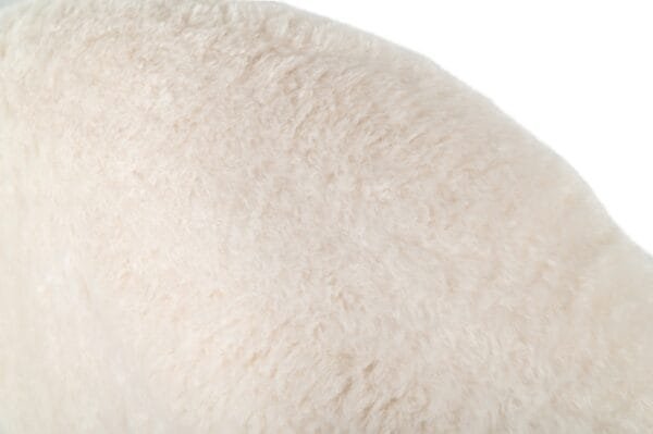 Modrest Destiny - Queen Contemporary White Sherpa Bubble Bed - Image 2