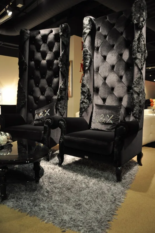 Baron Transitional High Lobby Chair - Image 4