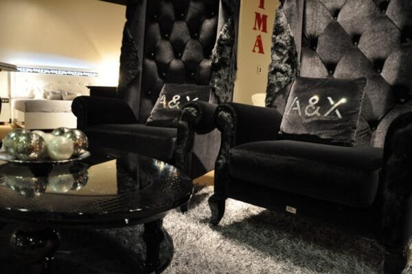 Baron Transitional High Lobby Chair - Image 3