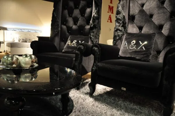Baron Transitional High Lobby Chair - Image 3