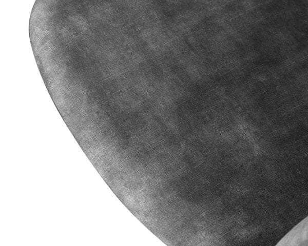 Modrest - Malvern Modern Dark Grey Fabric Dining Chair - Image 2