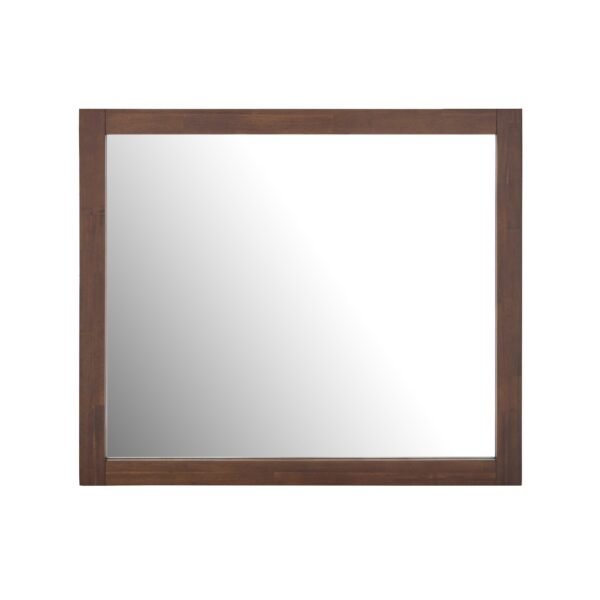 Nova Domus Fantasia - Contemporary Dark Walnut Mirror - Image 4