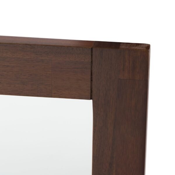 Nova Domus Fantasia - Contemporary Dark Walnut Mirror - Image 5