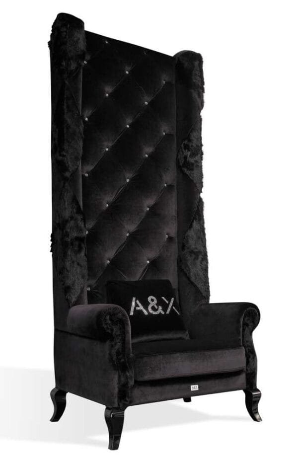 Baron Transitional High Lobby Chair