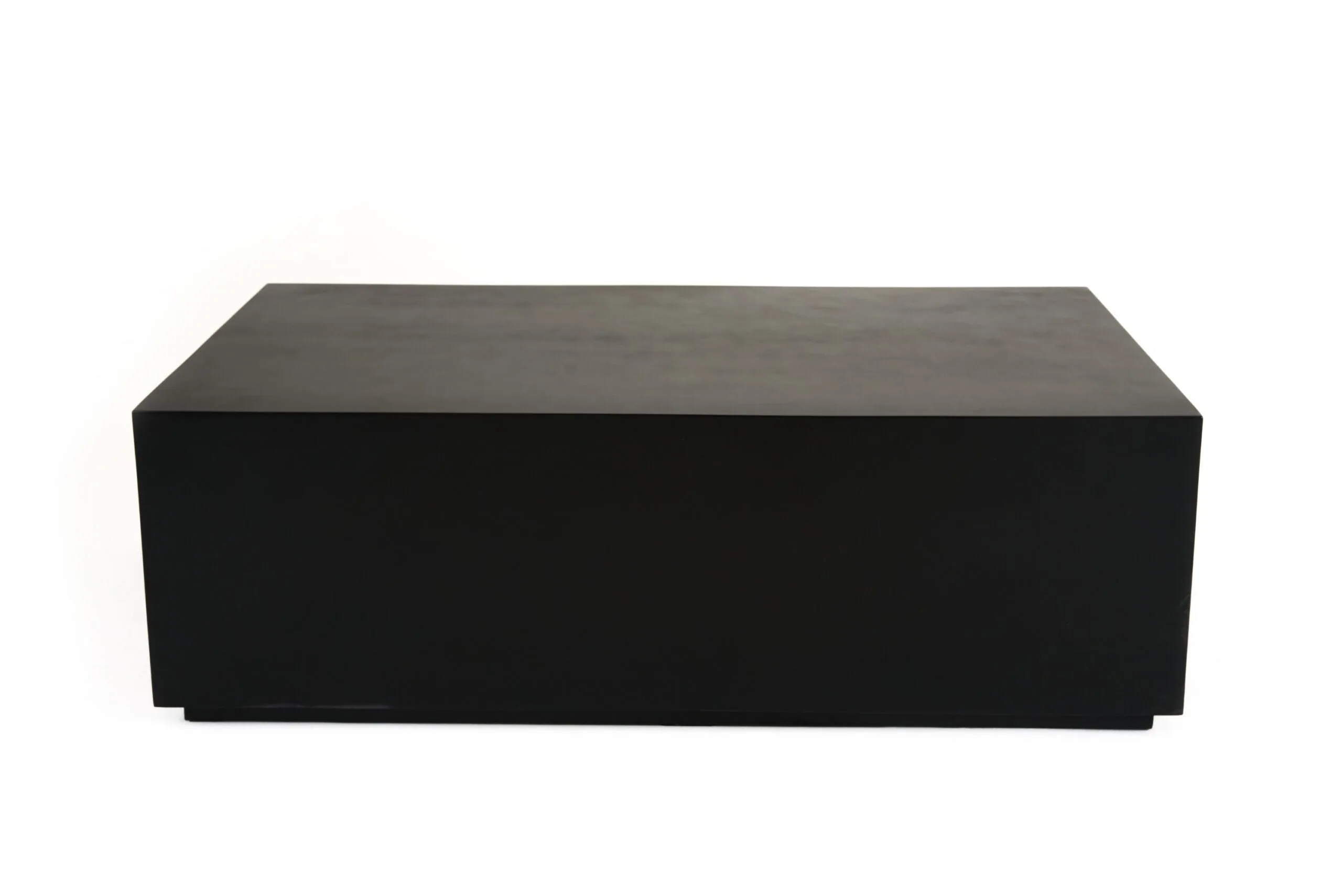 Modrest Fresno - Modern Black Concrete Coffee Table - Image 4