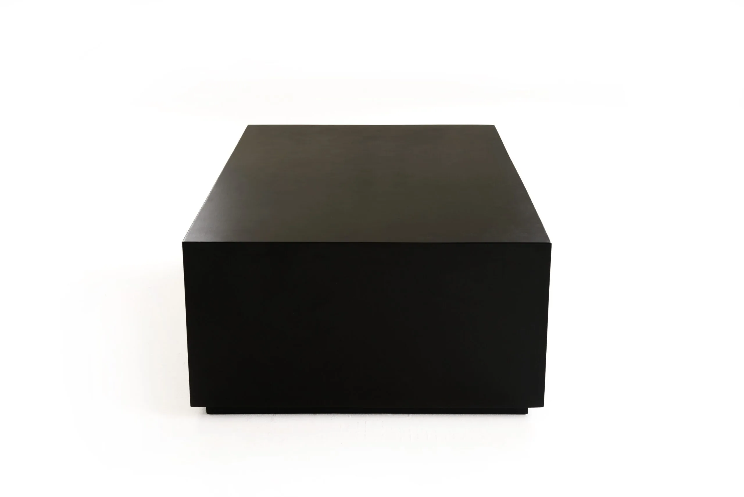 Modrest Fresno - Modern Black Concrete Coffee Table - Image 5