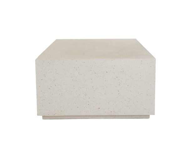 Modrest Fresno - Modern Terrazzo Concrete Coffee Table - Image 5