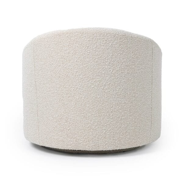 Modrest Frontier - Glam Beige Fabric Accent Chair - Image 2