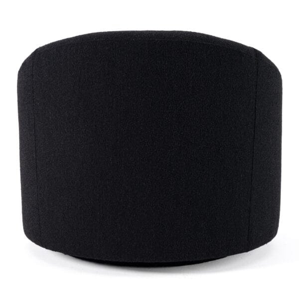 Modrest Frontier - Glam Black Fabric Accent Chair - Image 3