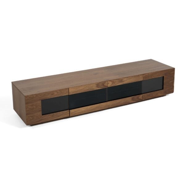 Modrest Frost - Modern Walnut TV Unit - Image 2