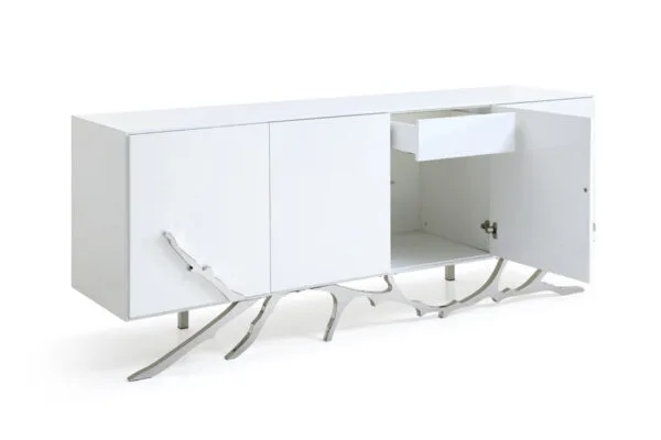 Modrest Legend Modern White Buffet - Image 4