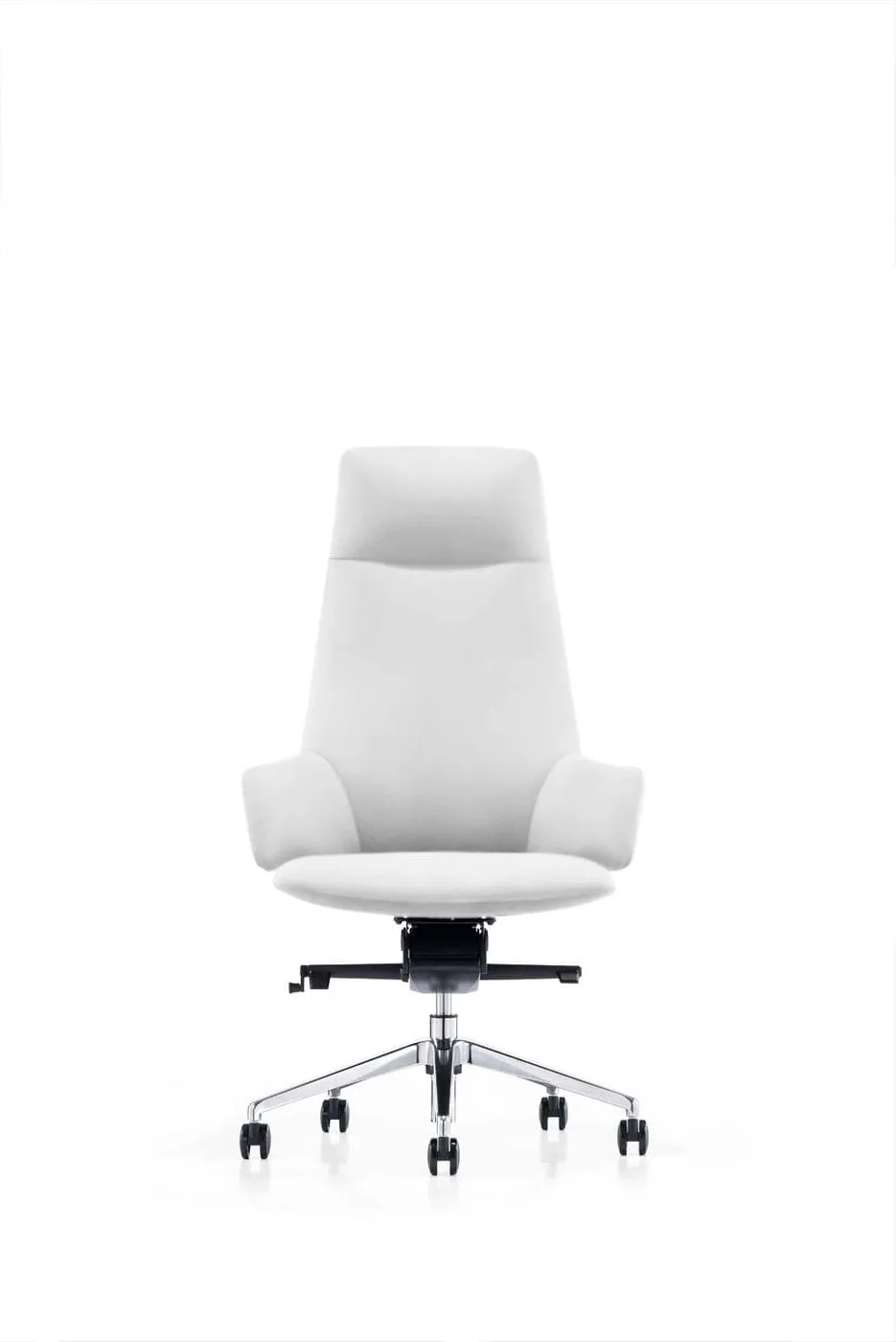 Modrest Gates - Modern White High Back Executive Office Chair