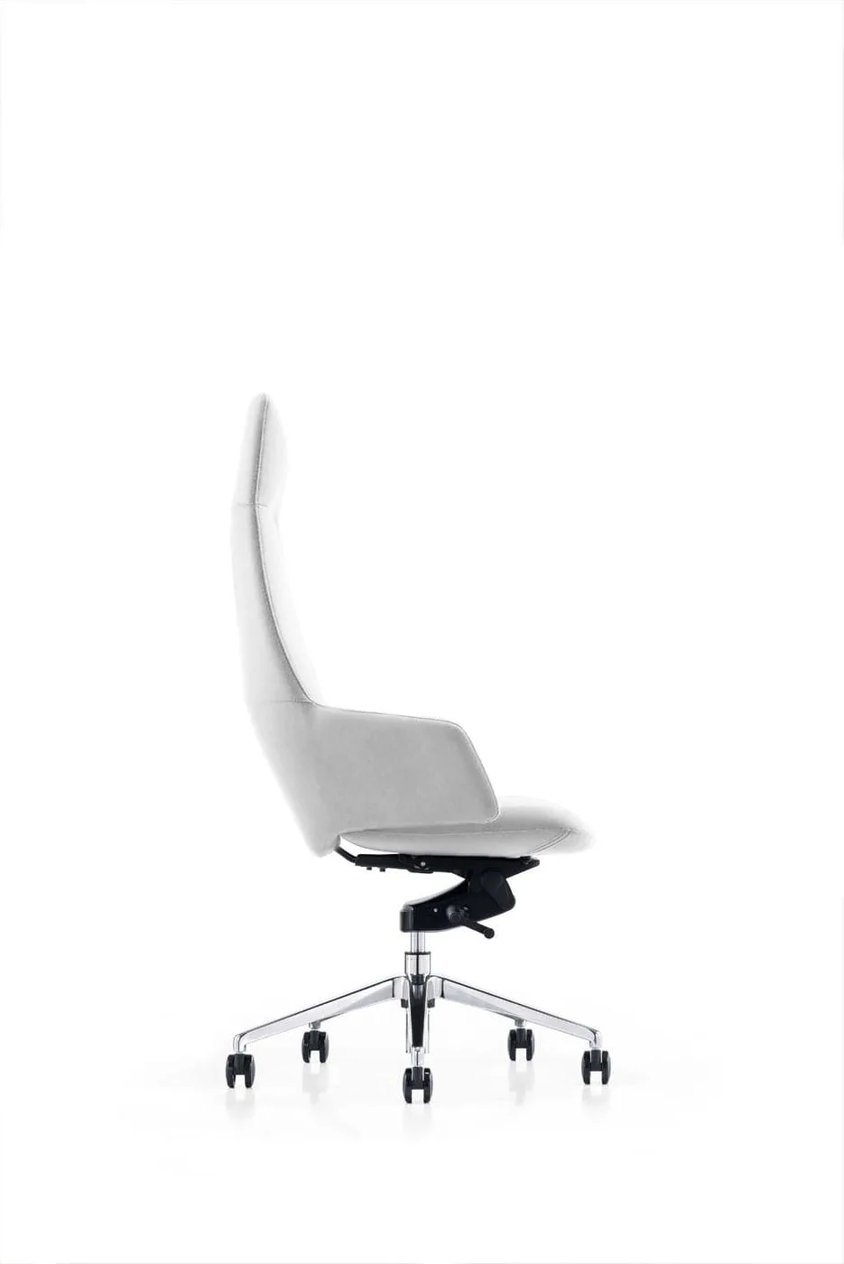 Modrest Gates - Modern White High Back Executive Office Chair - Image 2