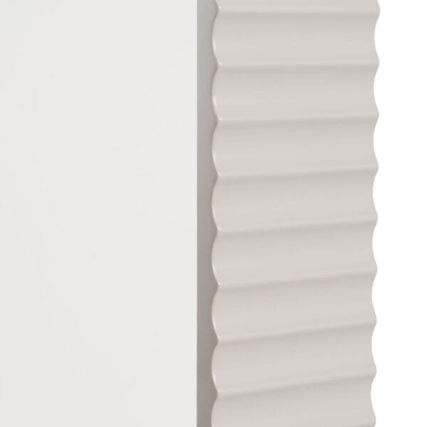 Modrest Glinda - Modern Beige Floor Mirror - Image 2
