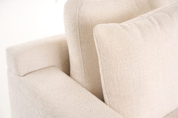 Divani Casa Gloria - Modern White Fabric Sofa - Image 4