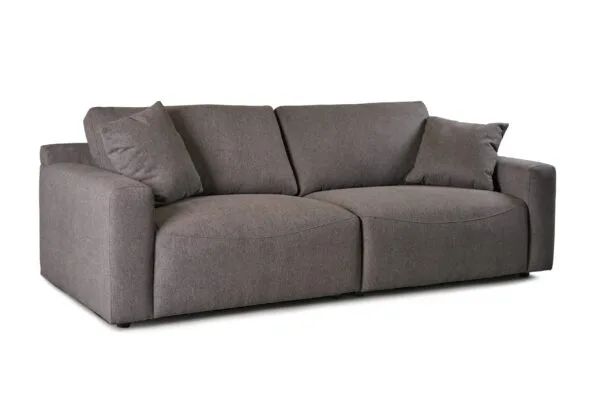 Divani Casa Gloria - Modern Grey Fabric Sofa - Image 2