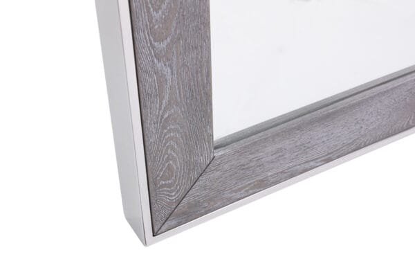 Modrest Arlene Modern Grey Elm Mirror - Image 3