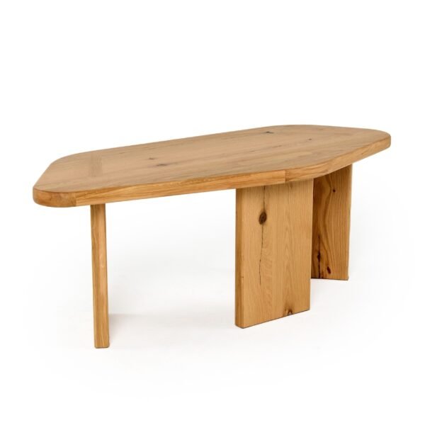 Modrest Jack - Modern Natural Wood Coffee Table Set - Image 3