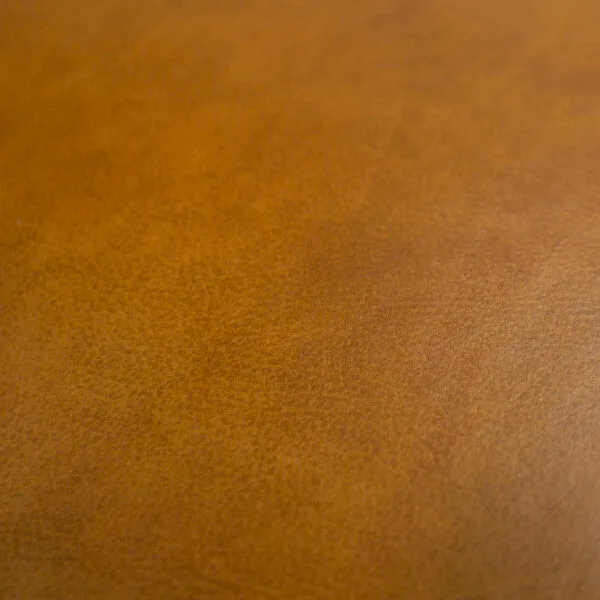 Divani Casa Jacoba - Modern Camel Leather Rectangular Ottoman - Image 3