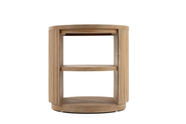 Modrest Jacobson - Modern Natural Acacia End Table - Image 2