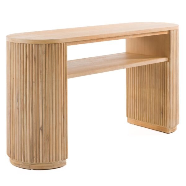 Modrest Jacobson - Modern Natural Acacia Console Table - Image 3