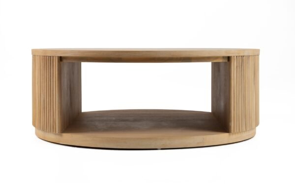 Modrest Jacobson - Modern Natural Acacia Coffee Table - Image 3