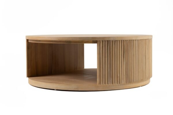 Modrest Jacobson - Modern Natural Acacia Coffee Table - Image 4