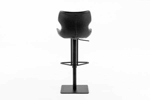 Modrest Jamila - Modern Dark Brown Eco-Leather Bar Stool - Image 3