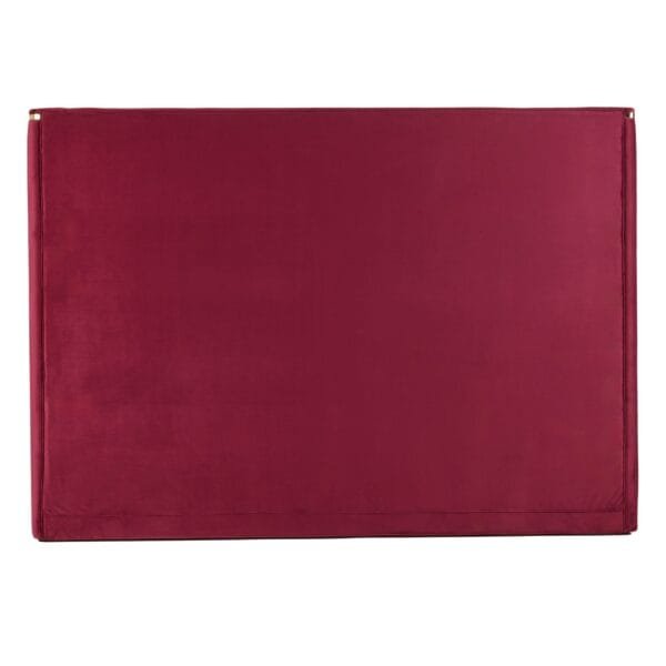 Modrest Janet - Modern Red Velvet + Gold Bed - Image 3