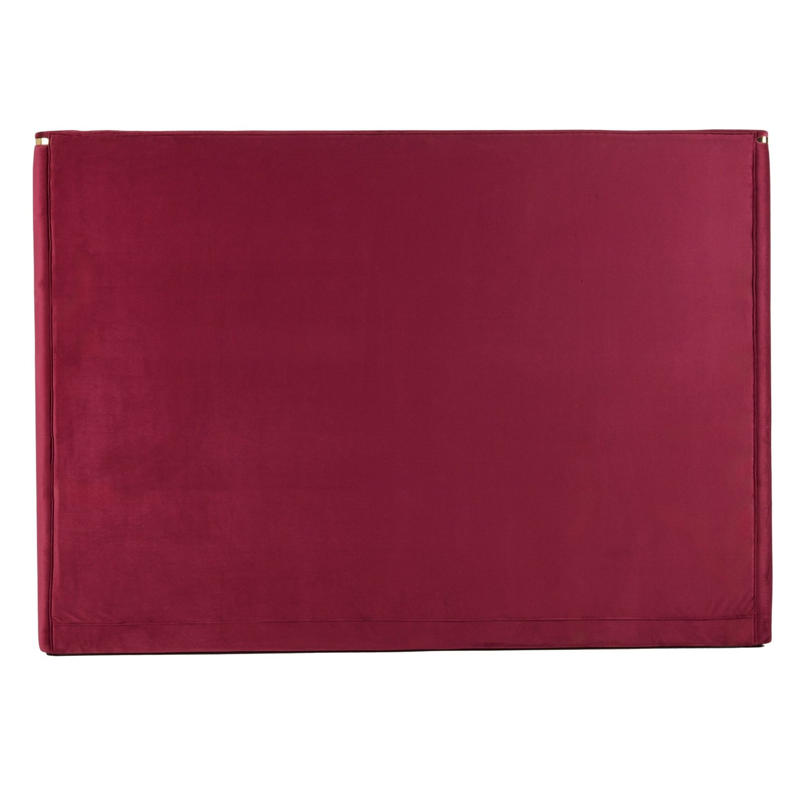 Modrest Janet - Modern Red Velvet + Gold Bed 3 Modrest Janet - Modern Red Velvet + Gold Bed - Image 3