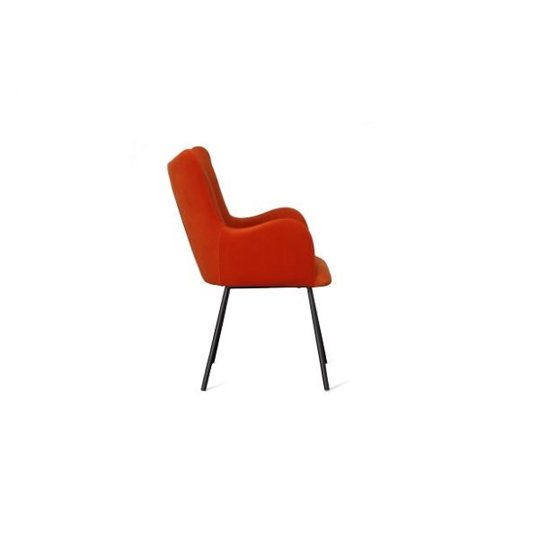 Modrest Judith - Modern Red Dining Chair - Image 3