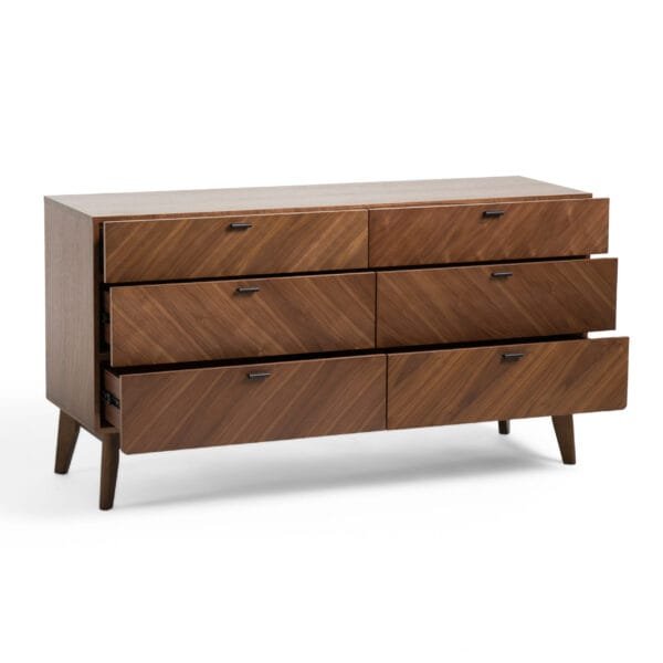 Nova Domus Kamela- Modern Walnut Dresser - Image 3