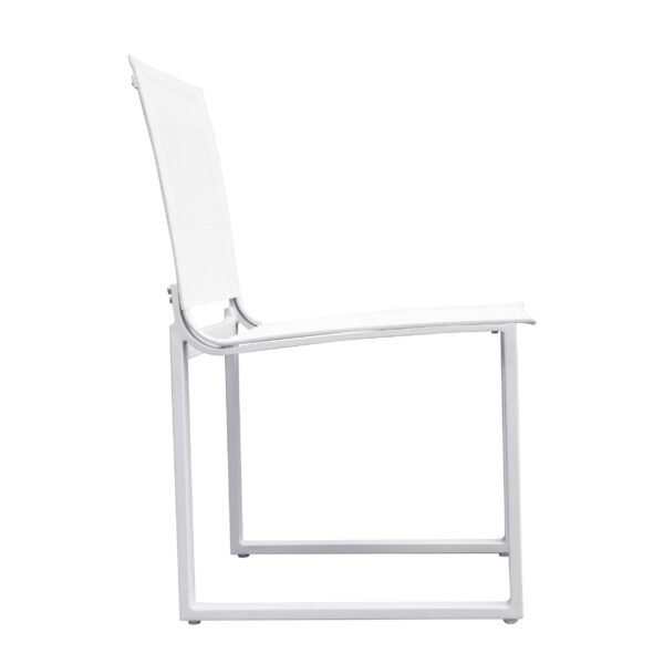 Renava Kayak - Modern Outdoor White Dining Chair (Set of 2) - Image 3