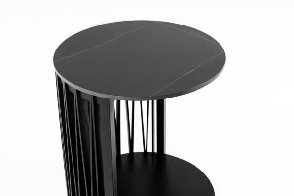 Modrest Larimer - Modern Round Coffee Table Set - Image 3