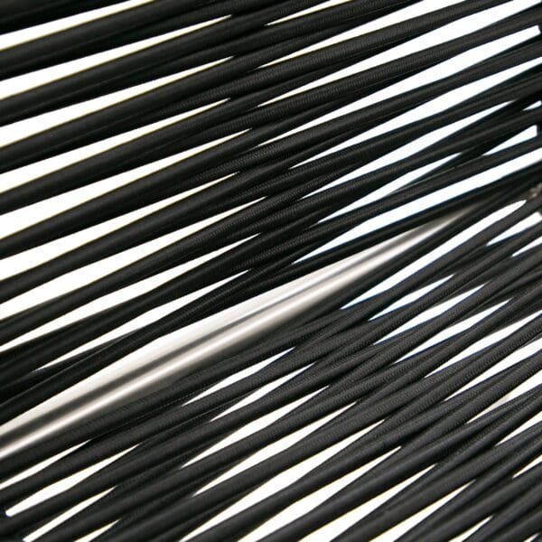 Modrest Lathrop - Modern Outdoor Black Counter Stool - Image 4