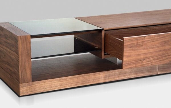 Modrest Mali Modern Walnut TV Stand - Image 2