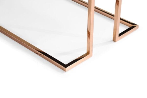 Modrest Legend Modern Green Velvet & Rosegold Dining Chair (Set of 2) - Image 5