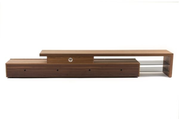 Modrest Loreta - Modern Walnut TV Stand - Image 3