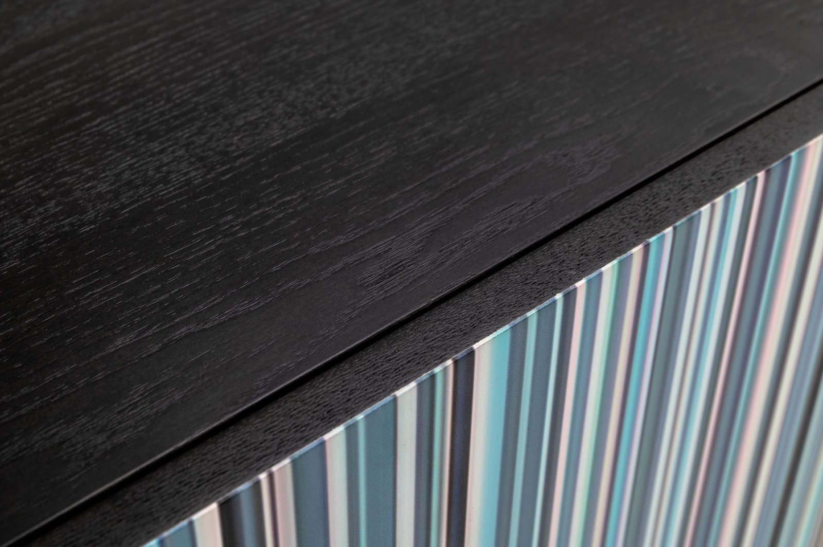 Modrest Macoy - Modern Multicolor + Black Ash Buffet 1 Modrest Macoy - Modern Multicolor + Black Ash Buffet