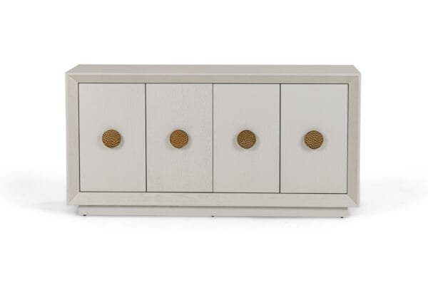 Modrest Marjorie - Modern Cream & Brushed Gold Buffet